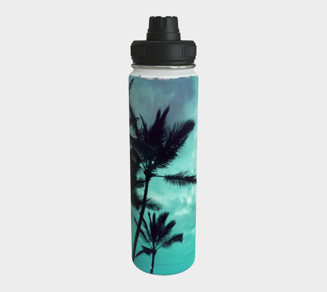 Blue Sky Palm Trees